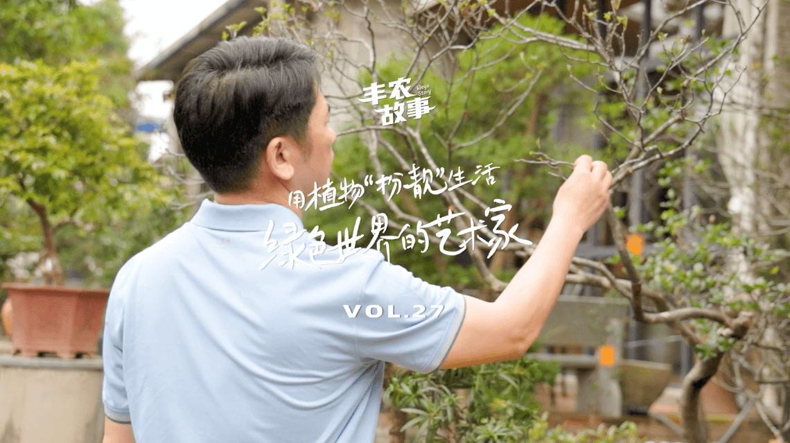 17年，他用一草一木去点亮了一个个家。